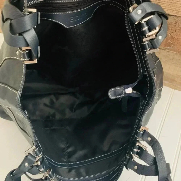 Abro Navy Blue Leather Purse - Picture 5 of 5